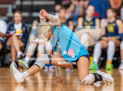 Thumbnail 2 in Highland Park vs Torrey Pines (Volleypalooza Gold Division Semifinal) photogallery.