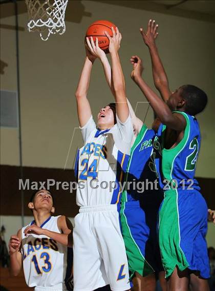 Thumbnail 1 in Pacifica Christian vs. LACES (MaxPreps Holiday Classic) photogallery.