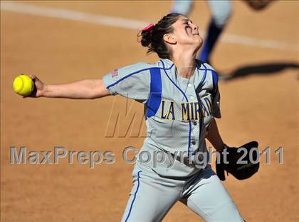 Thumbnail 1 in La Mirada vs. Camarillo (CIF SS D2 Final) photogallery.
