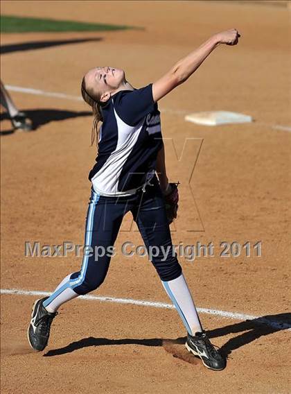 Thumbnail 3 in La Mirada vs. Camarillo (CIF SS D2 Final) photogallery.