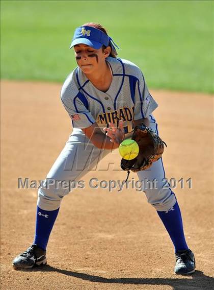 Thumbnail 3 in La Mirada vs. Camarillo (CIF SS D2 Final) photogallery.