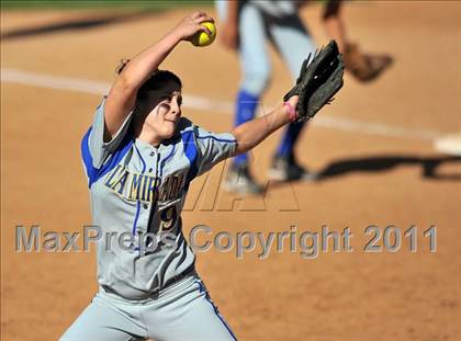 Thumbnail 3 in La Mirada vs. Camarillo (CIF SS D2 Final) photogallery.