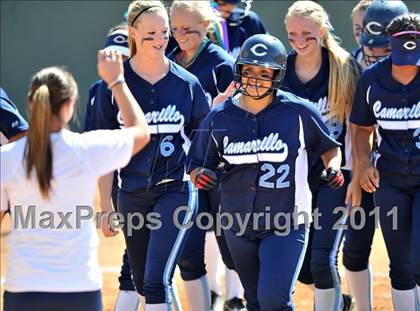 Thumbnail 1 in La Mirada vs. Camarillo (CIF SS D2 Final) photogallery.
