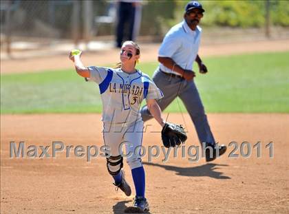 Thumbnail 1 in La Mirada vs. Camarillo (CIF SS D2 Final) photogallery.