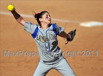 Thumbnail 1 in La Mirada vs. Camarillo (CIF SS D2 Final) photogallery.