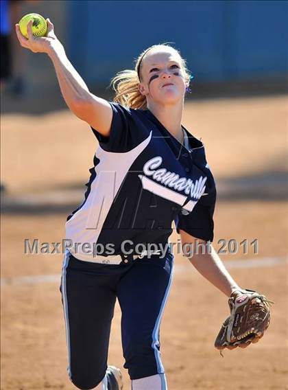 Thumbnail 2 in La Mirada vs. Camarillo (CIF SS D2 Final) photogallery.
