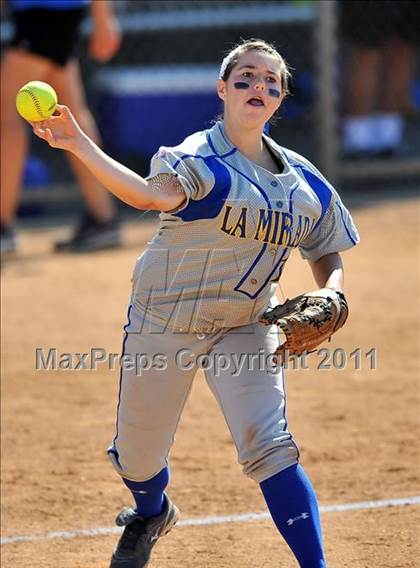Thumbnail 2 in La Mirada vs. Camarillo (CIF SS D2 Final) photogallery.