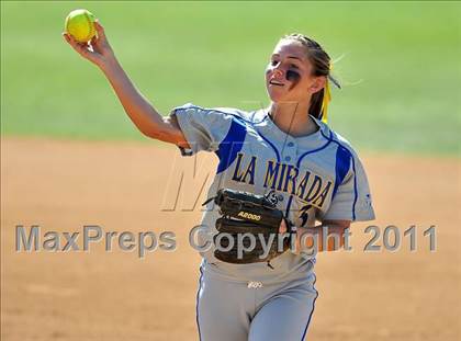 Thumbnail 2 in La Mirada vs. Camarillo (CIF SS D2 Final) photogallery.