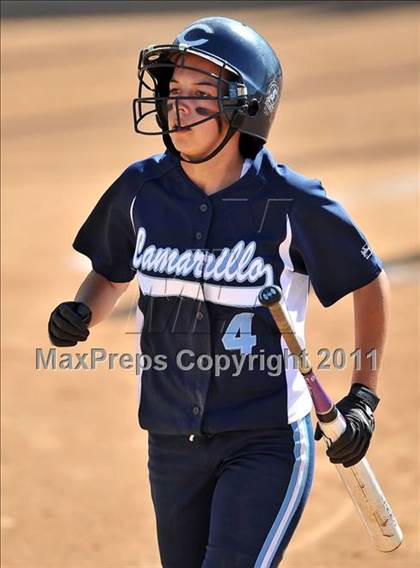 Thumbnail 2 in La Mirada vs. Camarillo (CIF SS D2 Final) photogallery.