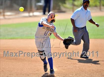Thumbnail 2 in La Mirada vs. Camarillo (CIF SS D2 Final) photogallery.