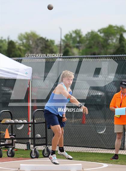 Thumbnail 3 in CHSAA Track & Field 4A Championships (Boys Shot Put) photogallery.