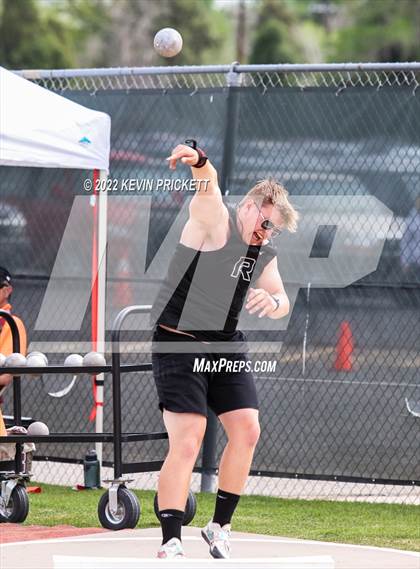 Thumbnail 1 in CHSAA Track & Field 4A Championships (Boys Shot Put) photogallery.