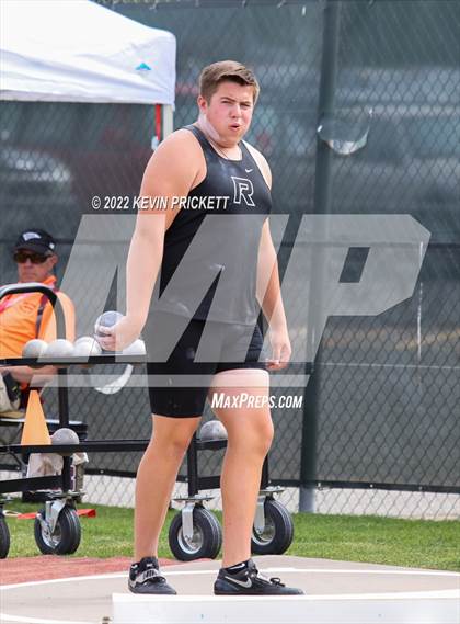 Thumbnail 2 in CHSAA Track & Field 4A Championships (Boys Shot Put) photogallery.