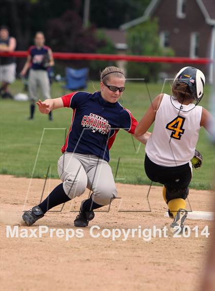 Thumbnail 3 in Keystone vs DuBois Central Catholic (PIAA D IX A Semifinal) photogallery.