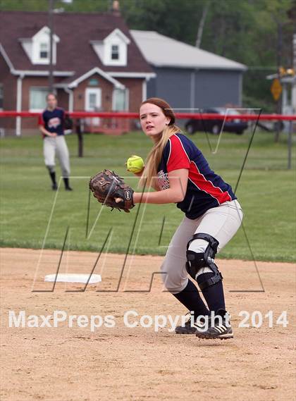 Thumbnail 2 in Keystone vs DuBois Central Catholic (PIAA D IX A Semifinal) photogallery.