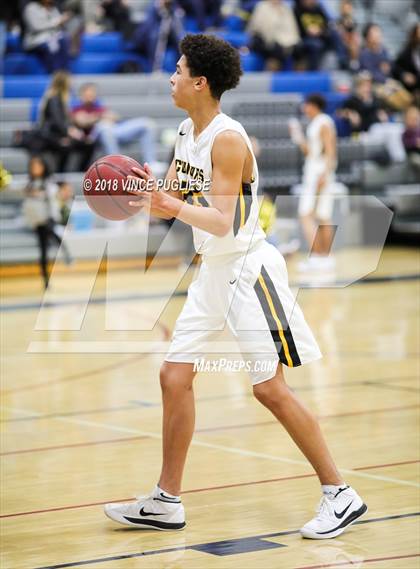 Thumbnail 3 in Ventura vs. West Ranch (2018 Bulldogs Tournament) photogallery.