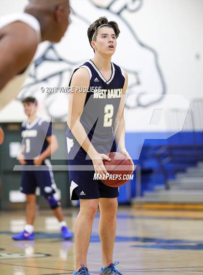 Thumbnail 3 in Ventura vs. West Ranch (2018 Bulldogs Tournament) photogallery.