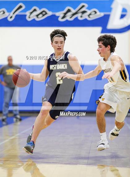 Thumbnail 3 in Ventura vs. West Ranch (2018 Bulldogs Tournament) photogallery.
