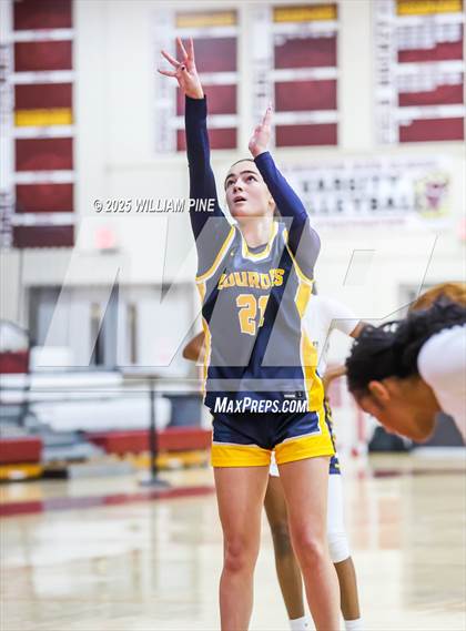Thumbnail 2 in Our Lady of Lourdes vs Pine Bush (Coaches vs Cancer Tournament) photogallery.
