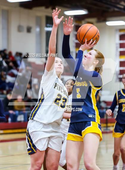 Thumbnail 3 in Our Lady of Lourdes vs Pine Bush (Coaches vs Cancer Tournament) photogallery.