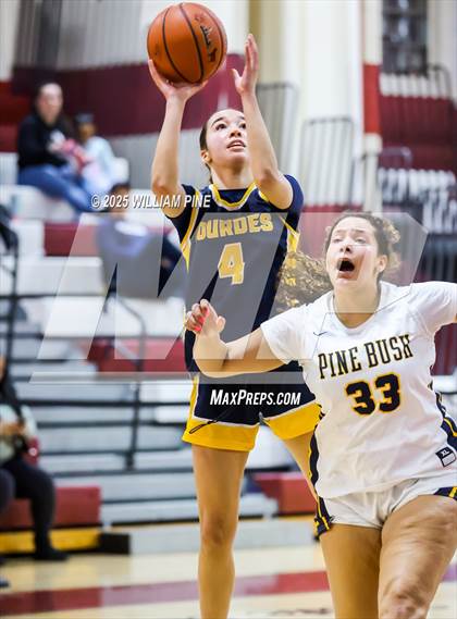 Thumbnail 3 in Our Lady of Lourdes vs Pine Bush (Coaches vs Cancer Tournament) photogallery.