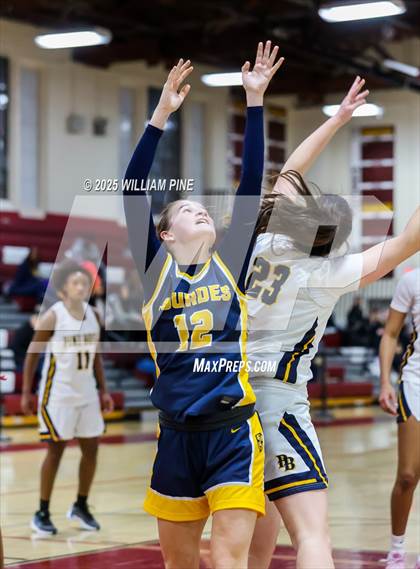 Thumbnail 2 in Our Lady of Lourdes vs Pine Bush (Coaches vs Cancer Tournament) photogallery.