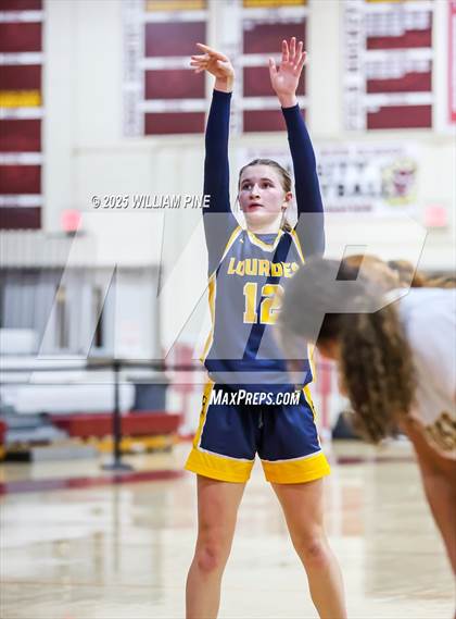 Thumbnail 3 in Our Lady of Lourdes vs Pine Bush (Coaches vs Cancer Tournament) photogallery.