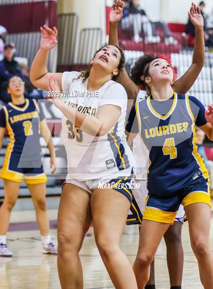 Thumbnail 1 in Our Lady of Lourdes vs Pine Bush (Coaches vs Cancer Tournament) photogallery.