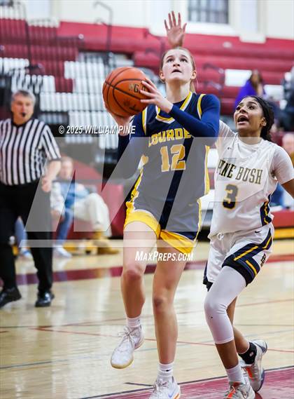 Thumbnail 1 in Our Lady of Lourdes vs Pine Bush (Coaches vs Cancer Tournament) photogallery.