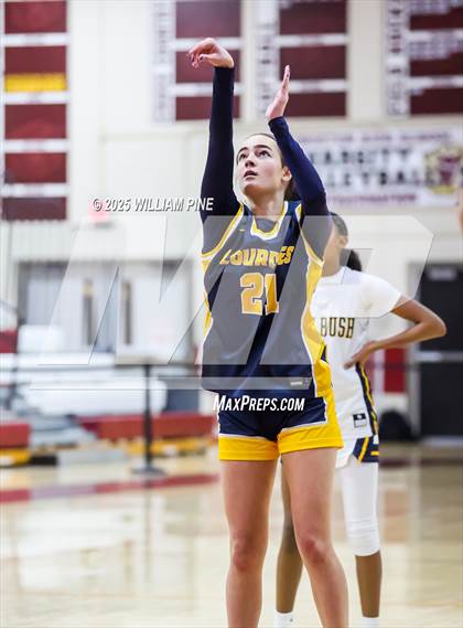 Thumbnail 2 in Our Lady of Lourdes vs Pine Bush (Coaches vs Cancer Tournament) photogallery.