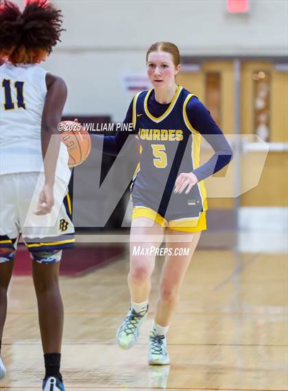 Thumbnail 2 in Our Lady of Lourdes vs Pine Bush (Coaches vs Cancer Tournament) photogallery.