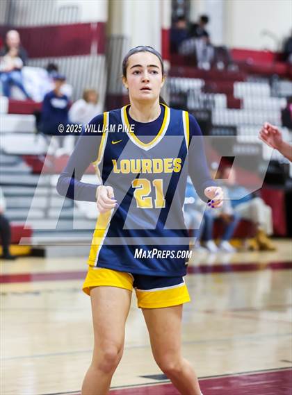 Thumbnail 2 in Our Lady of Lourdes vs Pine Bush (Coaches vs Cancer Tournament) photogallery.