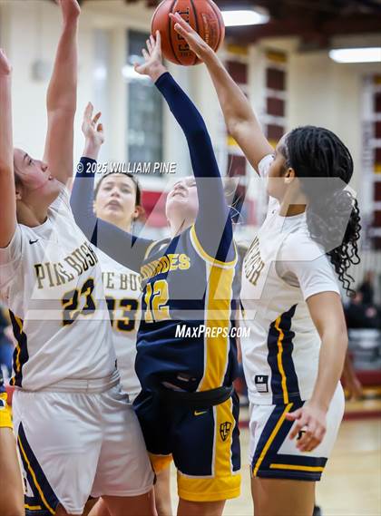 Thumbnail 3 in Our Lady of Lourdes vs Pine Bush (Coaches vs Cancer Tournament) photogallery.