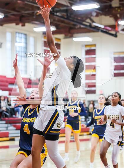 Thumbnail 3 in Our Lady of Lourdes vs Pine Bush (Coaches vs Cancer Tournament) photogallery.