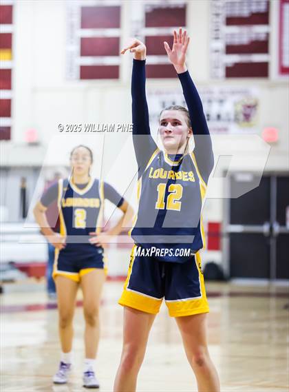 Thumbnail 2 in Our Lady of Lourdes vs Pine Bush (Coaches vs Cancer Tournament) photogallery.
