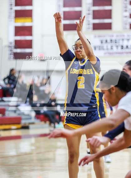 Thumbnail 2 in Our Lady of Lourdes vs Pine Bush (Coaches vs Cancer Tournament) photogallery.