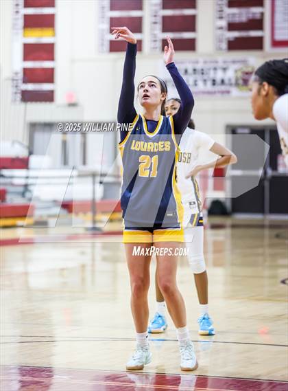 Thumbnail 3 in Our Lady of Lourdes vs Pine Bush (Coaches vs Cancer Tournament) photogallery.