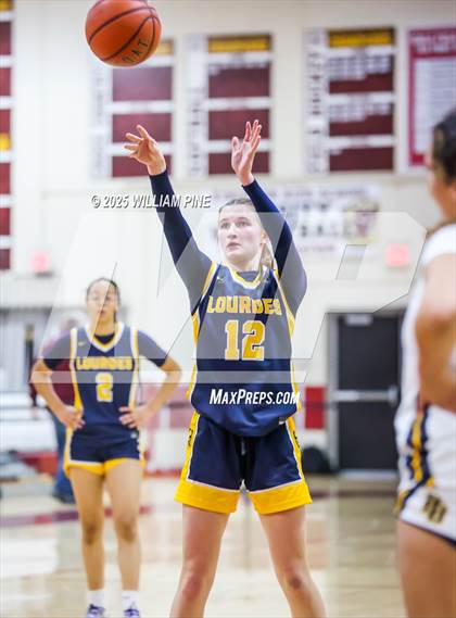 Thumbnail 3 in Our Lady of Lourdes vs Pine Bush (Coaches vs Cancer Tournament) photogallery.
