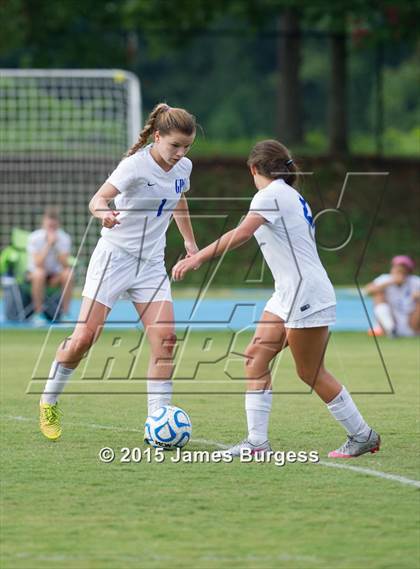 Thumbnail 1 in Girls Prep vs Briarcrest Christian photogallery.