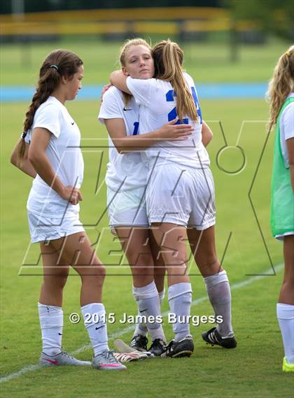 Thumbnail 2 in Girls Prep vs Briarcrest Christian photogallery.
