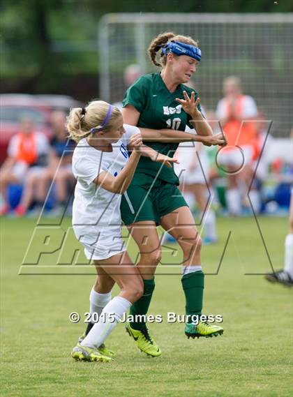 Thumbnail 2 in Girls Prep vs Briarcrest Christian photogallery.