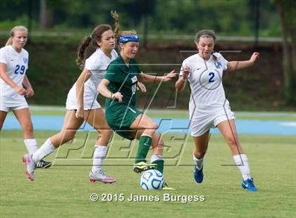 Thumbnail 2 in Girls Prep vs Briarcrest Christian photogallery.