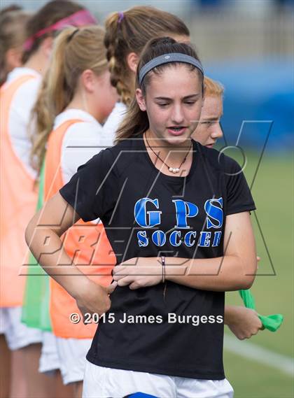 Thumbnail 2 in Girls Prep vs Briarcrest Christian photogallery.