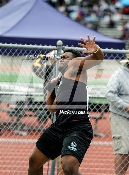 Thumbnail 1 in CIF NCS Track & Field Meet of Champions (Boys Shot Put) photogallery.