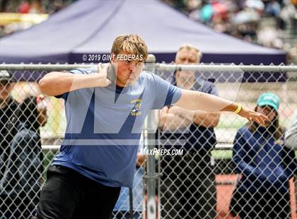 Thumbnail 3 in CIF NCS Track & Field Meet of Champions (Boys Shot Put) photogallery.