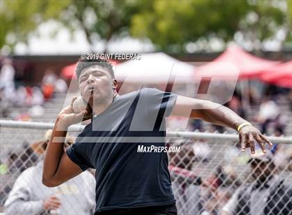 Thumbnail 1 in CIF NCS Track & Field Meet of Champions (Boys Shot Put) photogallery.