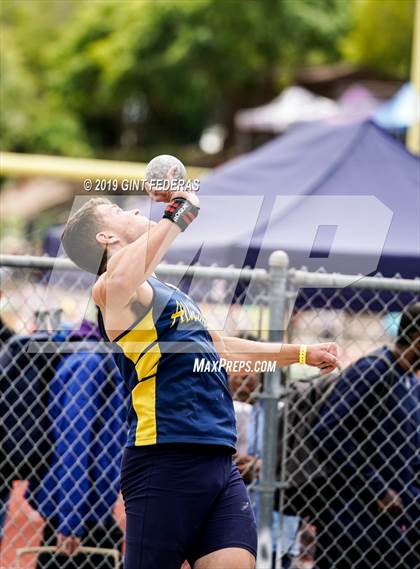 Thumbnail 1 in CIF NCS Track & Field Meet of Champions (Boys Shot Put) photogallery.