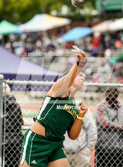 Thumbnail 3 in CIF NCS Track & Field Meet of Champions (Boys Shot Put) photogallery.