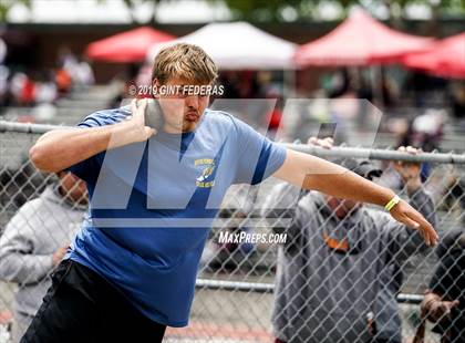 Thumbnail 3 in CIF NCS Track & Field Meet of Champions (Boys Shot Put) photogallery.