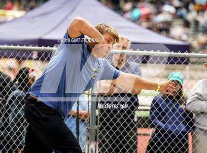 Thumbnail 1 in CIF NCS Track & Field Meet of Champions (Boys Shot Put) photogallery.